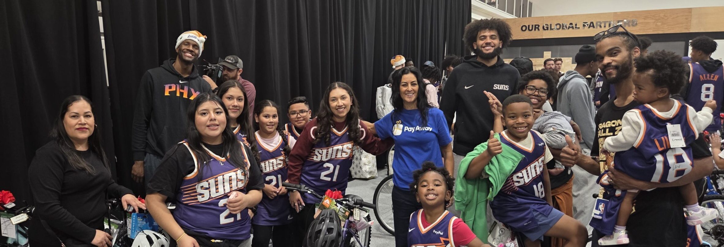 Phoenix Suns Foundation partner with Pay Away for Season of Giving Holiday Carnival